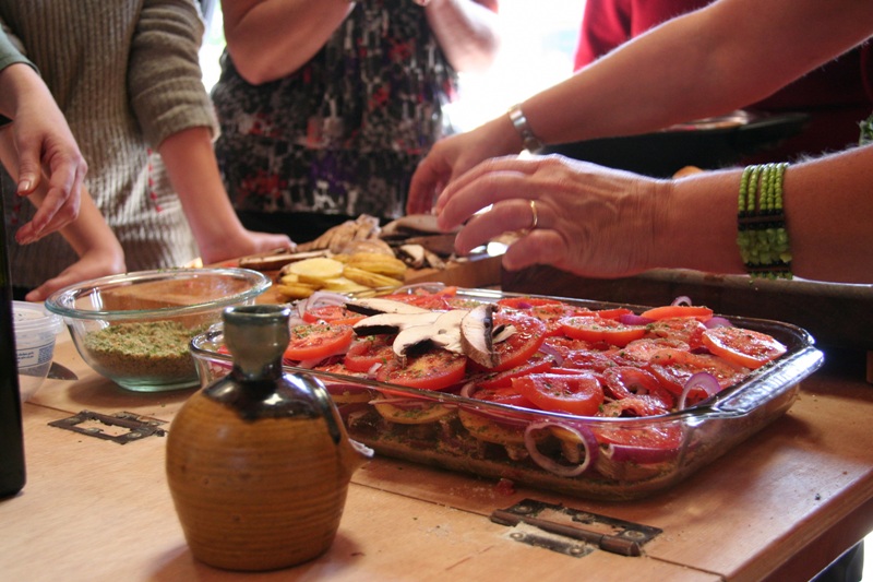 Italian Cooking Classes at Villa Romantica Cooking class at Villa Romantica